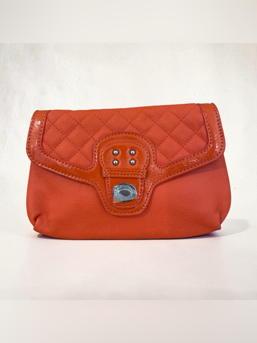NWOT Grace Adele Orange crossbody/clutch